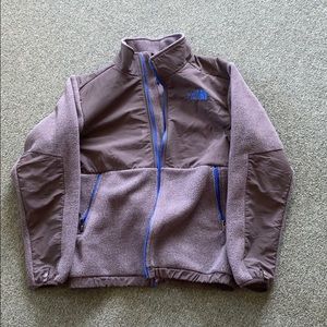 North face boys blue and gray jacket